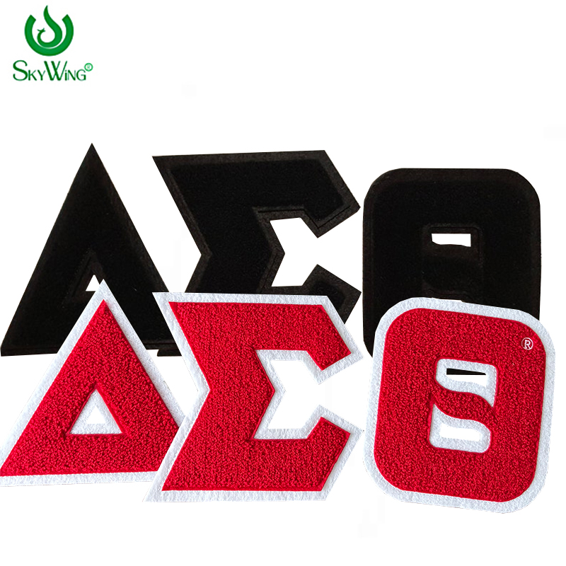 Embroidery Uk - Patch Termoadesiva Delta Sigma Theta con