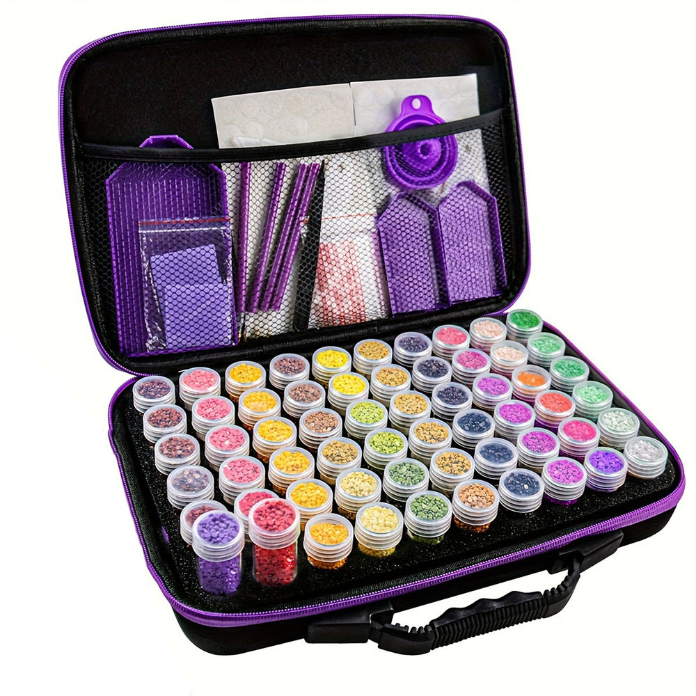 Embroidery Tools - Borsa Portatile per Conservazione Diamond Painting,