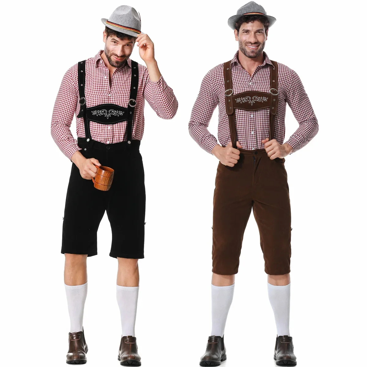 Embroidery Shirt - Germania Monaco Tradizionale Oktoberfest Carnevale Abbigliamento