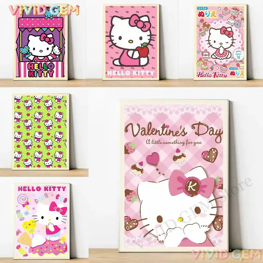Embroidery For Beginners - VIVID GEM Sanrio Kawaii Kit di