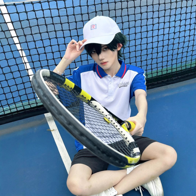 Embroidery Shirt - Costume Cosplay Anime Tennis Ryoma Echizen