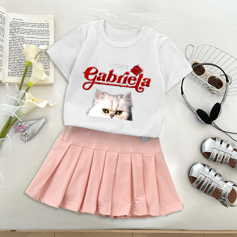 Moda K POP K-KATSEYE T-shirt G - Embroidery Shirt recensione e prezzo