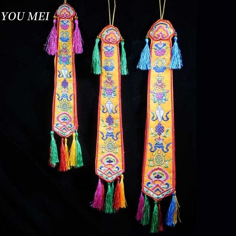 Otto bandiere di buon auspicio - Embroidery Handicraft recensione e prezzo