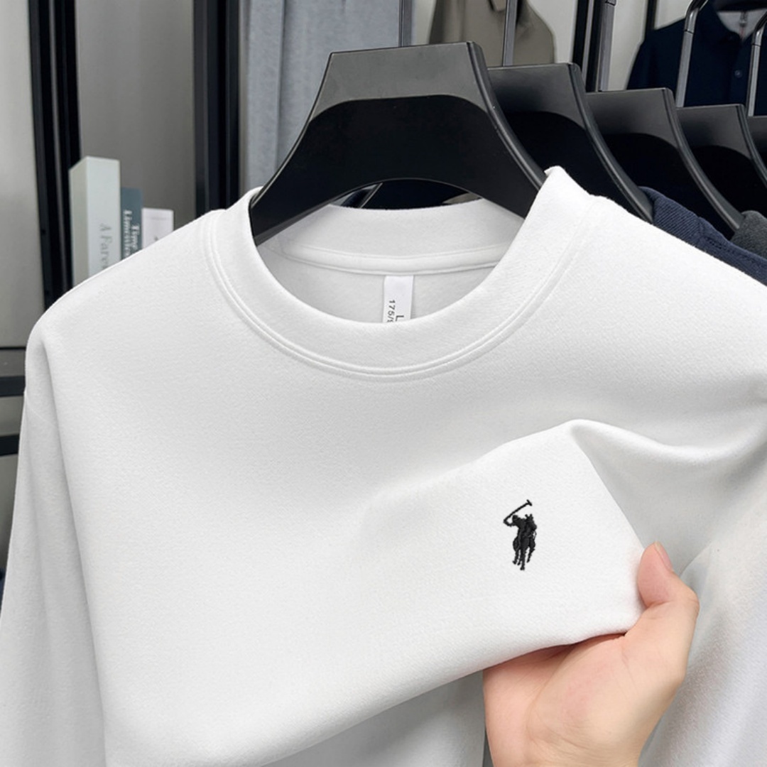 Polo a maniche lunghe da uomo  - Embroidery Shirt recensione e prezzo