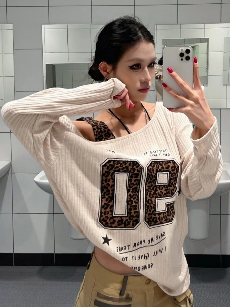 T-Shirt con Stampa Leopardata  - Embroidery Shirt recensione e prezzo