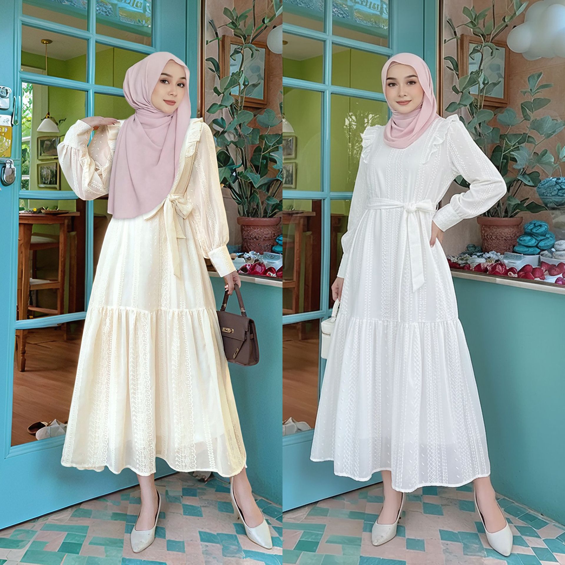 Abito da donna musulmano di Du - Embroidery In Indonesia recensione e prezzo