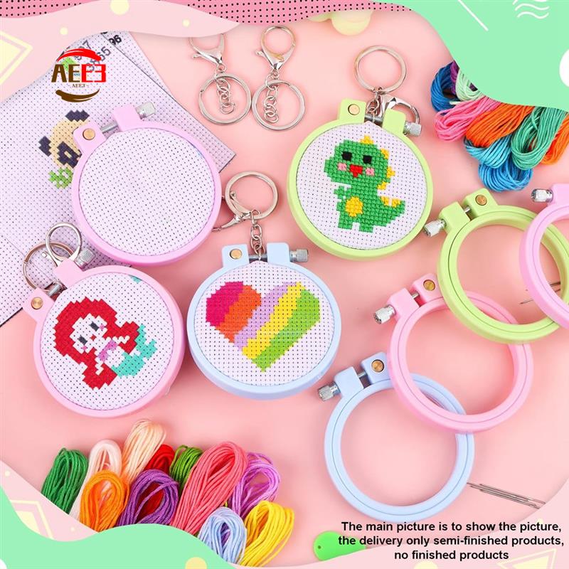 AEE3-6 pezzi kit punto croce t - Embroidery For Beginners recensione e prezzo