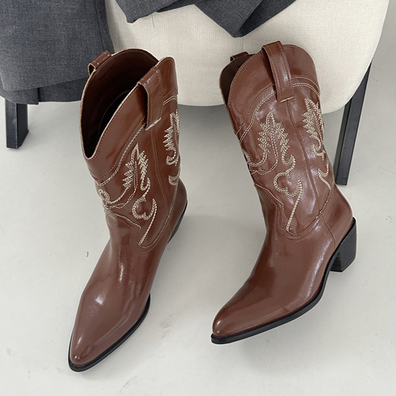Liyke Designer Stivali western - Embroidery Design recensione e prezzo