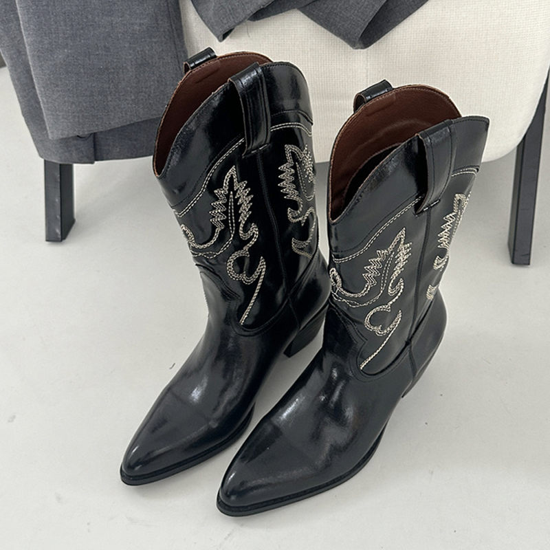 Liyke Designer Stivali western - Embroidery Design recensione e prezzo