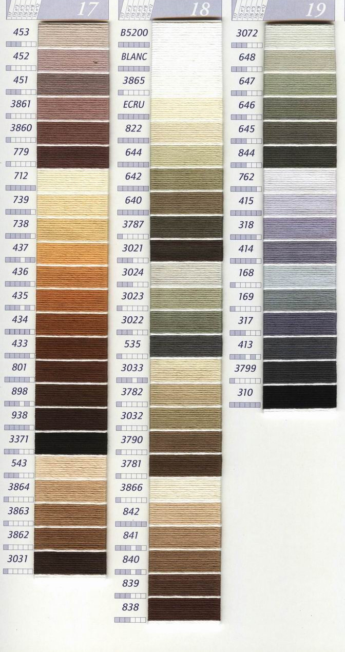 10 PZ/COLORE Set Punto Croce F - Dmc Floss Set recensione e prezzo