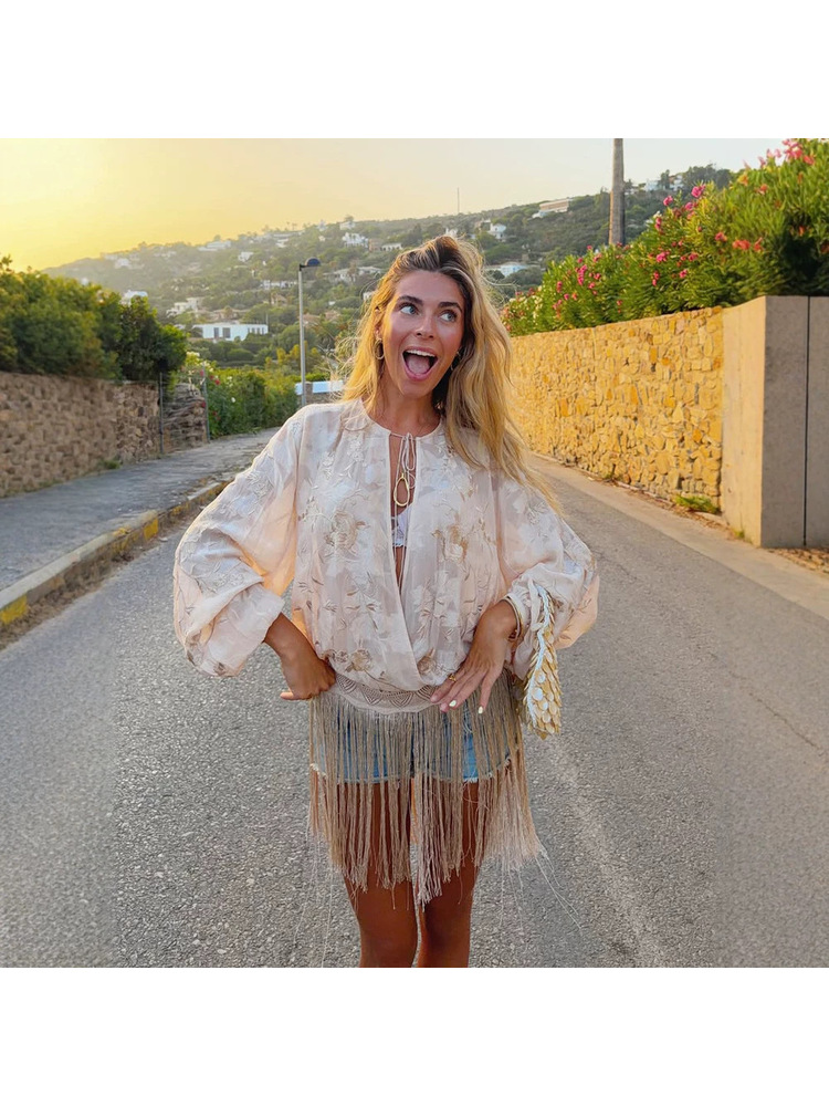 QICHE 2026 Top Estivo da Donna - Embroidery Shirt recensione e prezzo