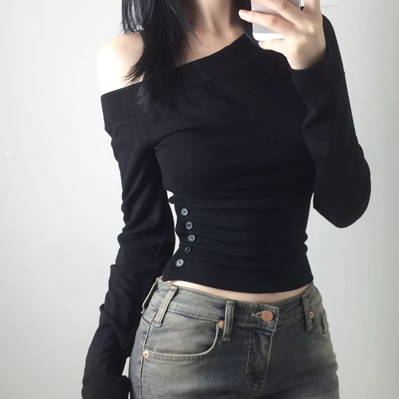 T-shirt vintage Y2K con botton - Embroidery Shirt recensione e prezzo