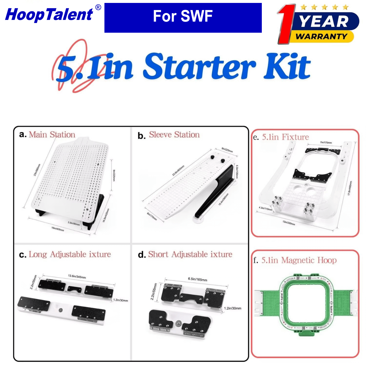 Kit di avviamento HoopTalent H - Embroidery Uk recensione e prezzo